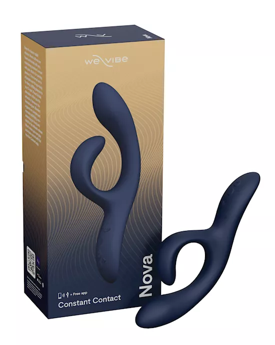We-Vibe Nova 2 Flexible Rabbit - Midnight Blue