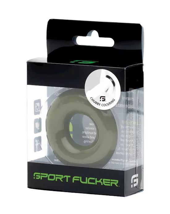 NO ETA =Sport Fucker Chubby Cockring - Army Green