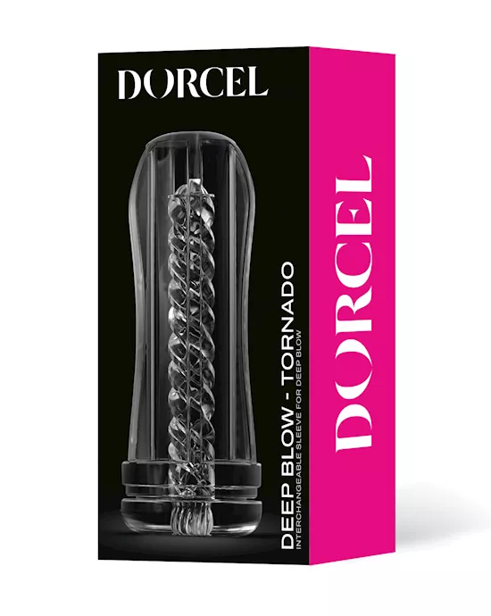 Dorcel Deep Blow Tornado Sleeve - Clear