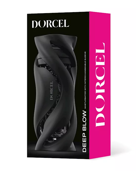 Dorcel Deep Blow Masturbator - Black