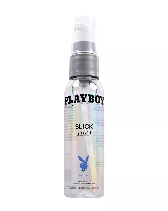 Playboy Pleasure Slick H20 Lubricant - 2 oz