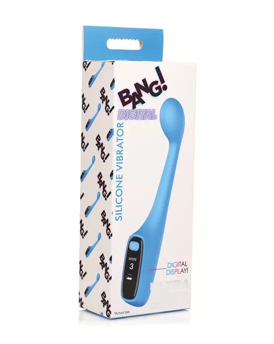 Bang! 10x Digital G-spot Vibrator - Blue