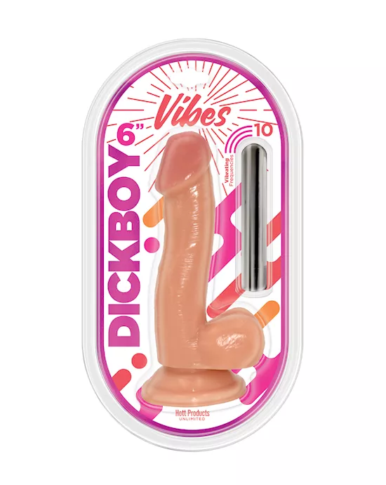 Dick Boy Vanilla Lovers 6" Vibe Bullet