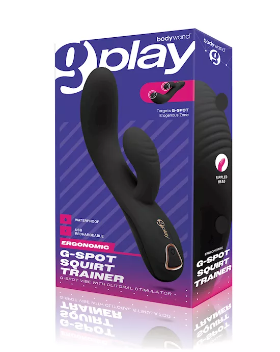 XGen Bodywand G-Play Ergonomic G-Spot Squirt Trainer - Black