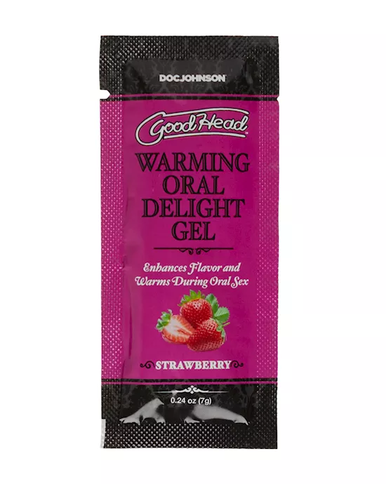 GoodHead Warming Oral Delight Gel - Strawberry