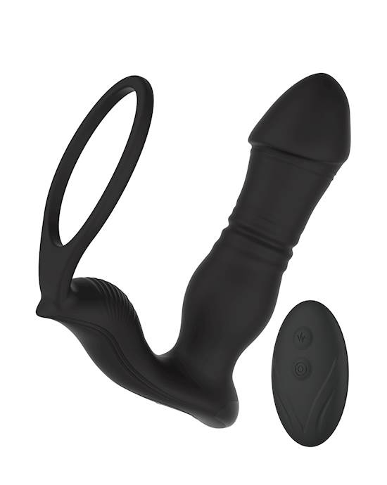 Bad Lad Prostate Vibe With Cock Ring