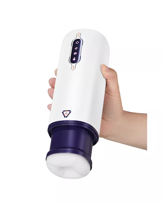 EF Thrusting Vibrating Masturbator