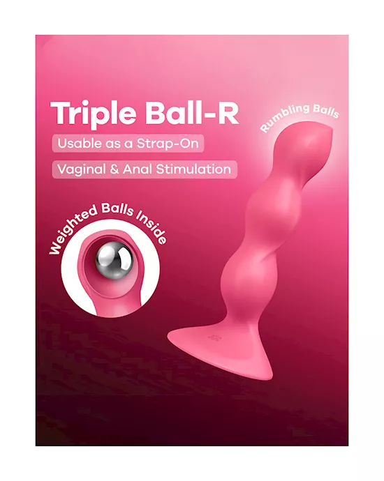 Satisfyer Triple Ball-R Plug