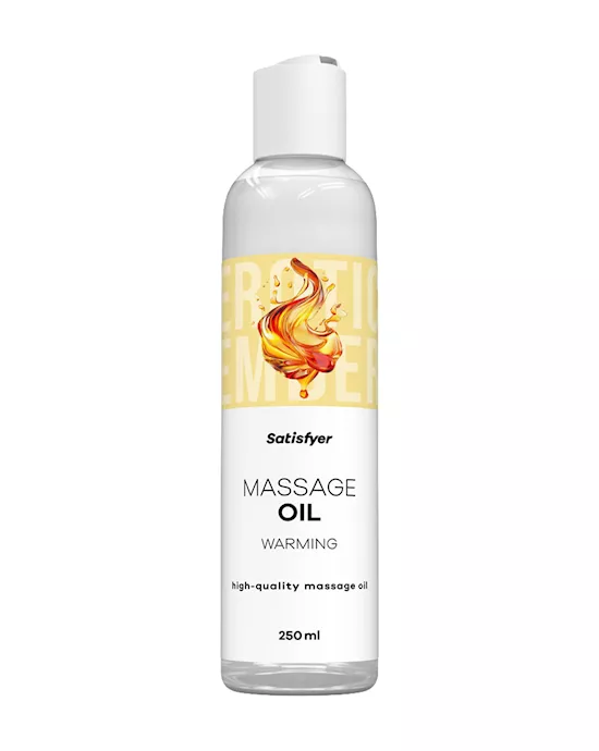Satisfyer Massage Oil Warming 250ml