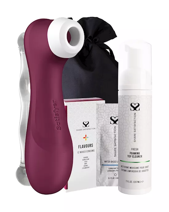 FREE Satisfyer Pro 2 Generation 3 - Essentials Bundle