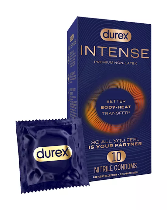 Durex Intense Nitrile Condoms 10pk