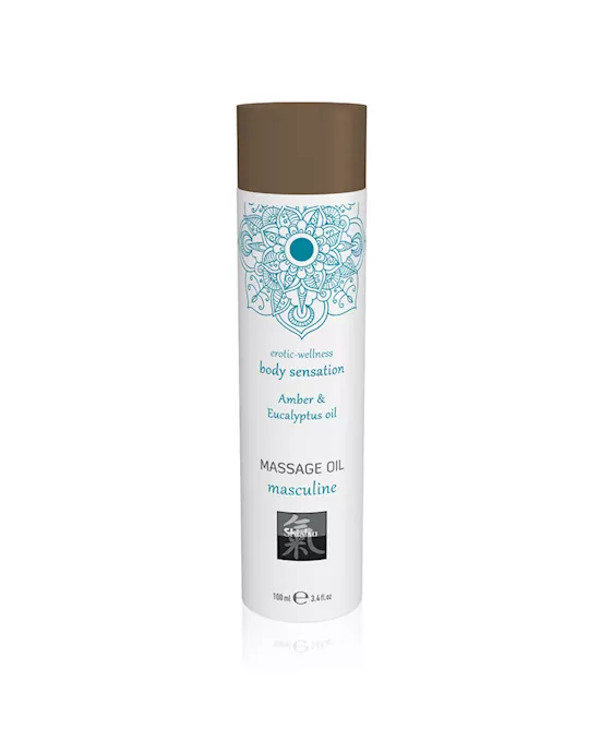 Shiatsu Amber & Eucalyptus Massage Oil 100ml