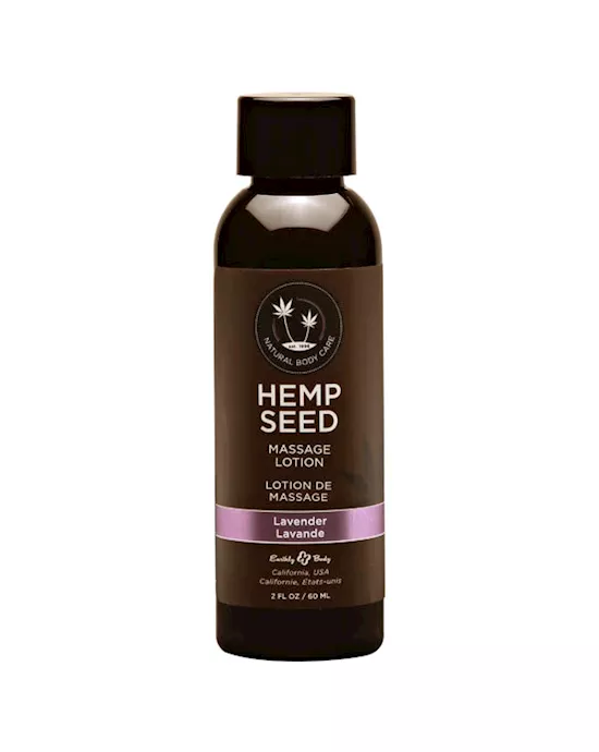 Hemp Seed Lavender Massage & Body Oil 59ml