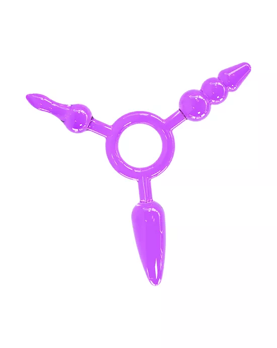Tri Link Anal Plug