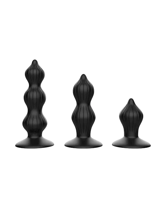 Bulbous Butt Plug Set