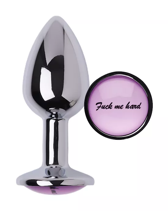Kinki Fuck Me Hard Steel Butt Plug Small