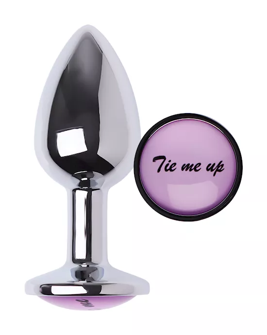 Kinki Tie Me Up Steel Butt Plug Small