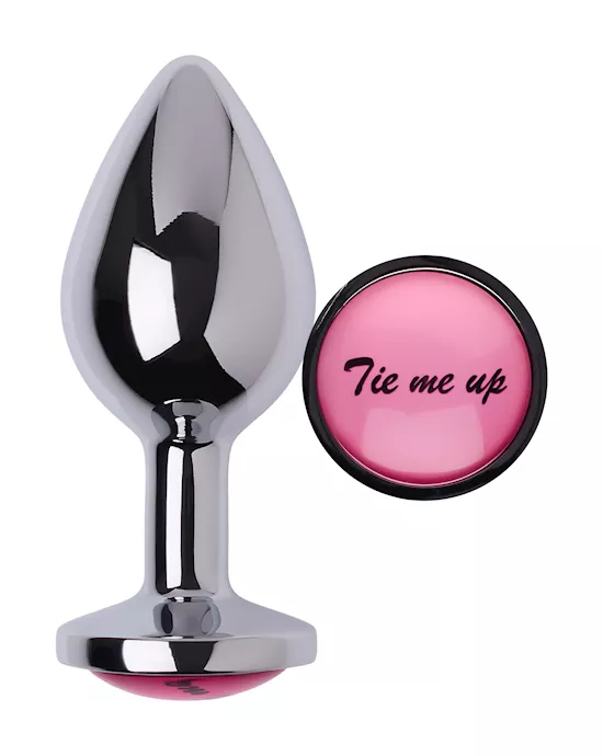 Kinki Tie Me Up Steel Butt Plug Medium