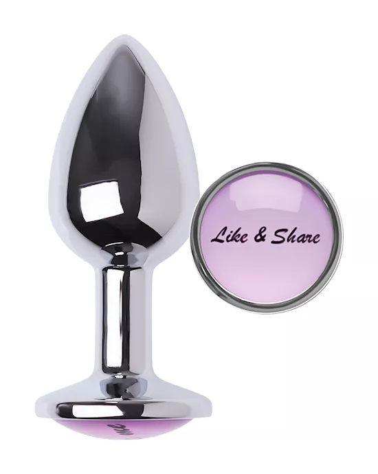 KinKi Like & Share Butt Plug Small