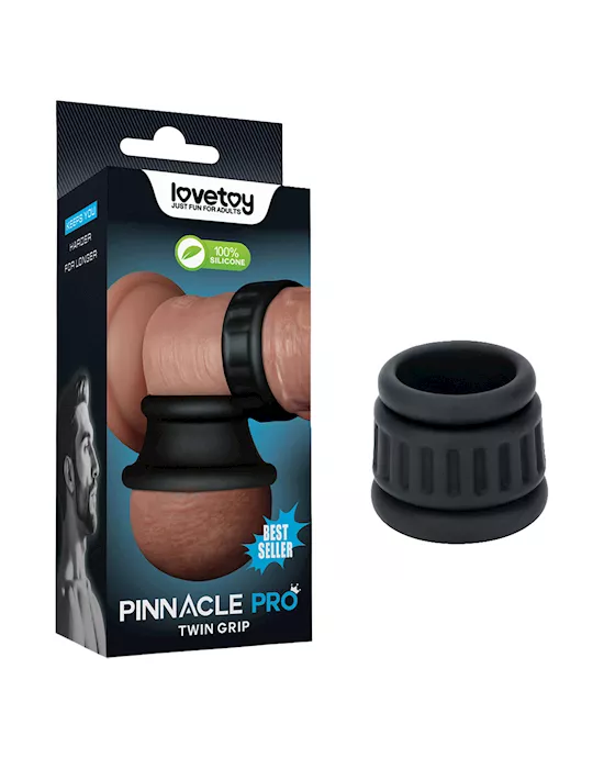 Pinnacle Pro Twin Grip Stretcher Cock Ring