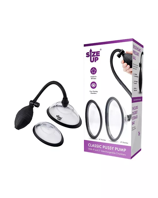 Size Up Classic Pussy Pump Dual Chamber