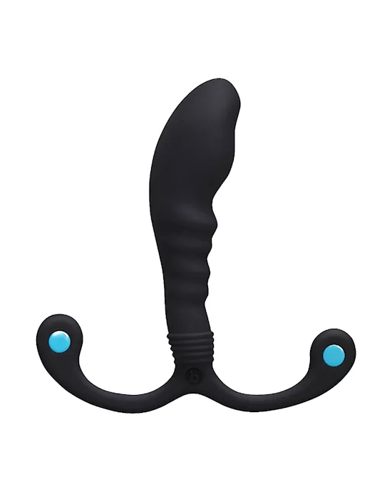 P-spot Apex Bend Hands-free Ridged Silicone Prostate Massager