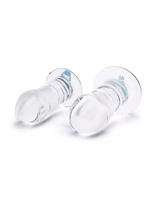 B-vibe Intermediate Glass Anal Dilator Set