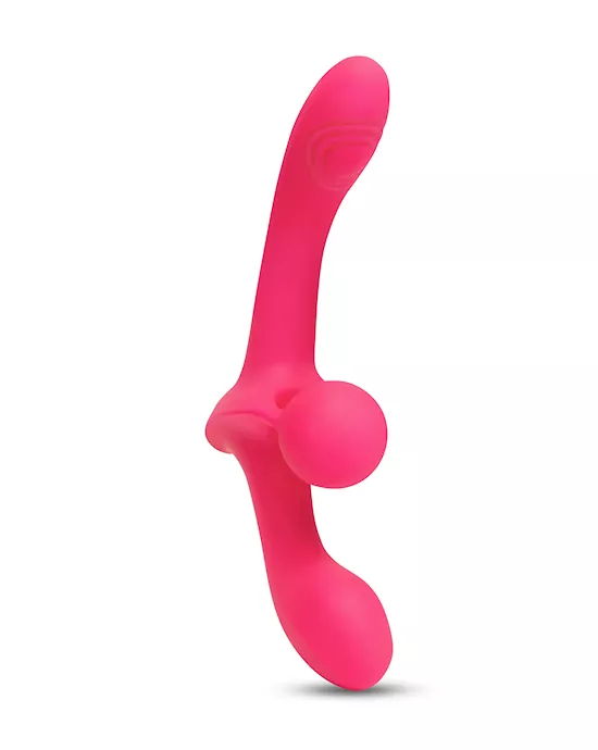Double Tap Vibrating Strapless Strap-on