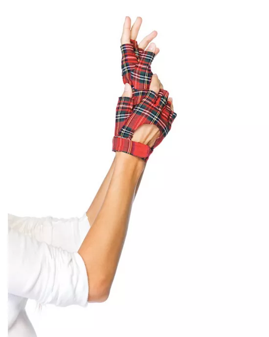 Plain Fingerless Gloves