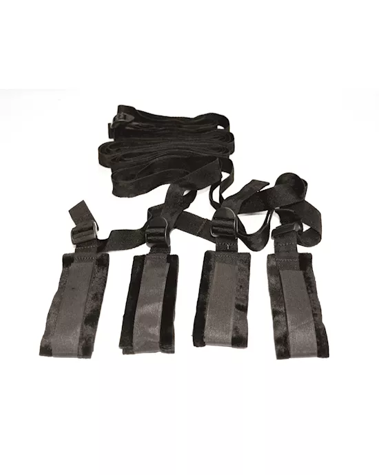 Sex & Mischief Bed Bondage Restraint Kit