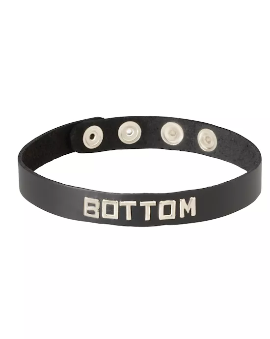 LEATHER COLLAR BOTTOM