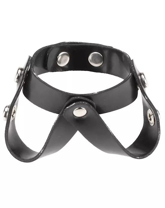Neoprene Cock Ring and Ball Divider