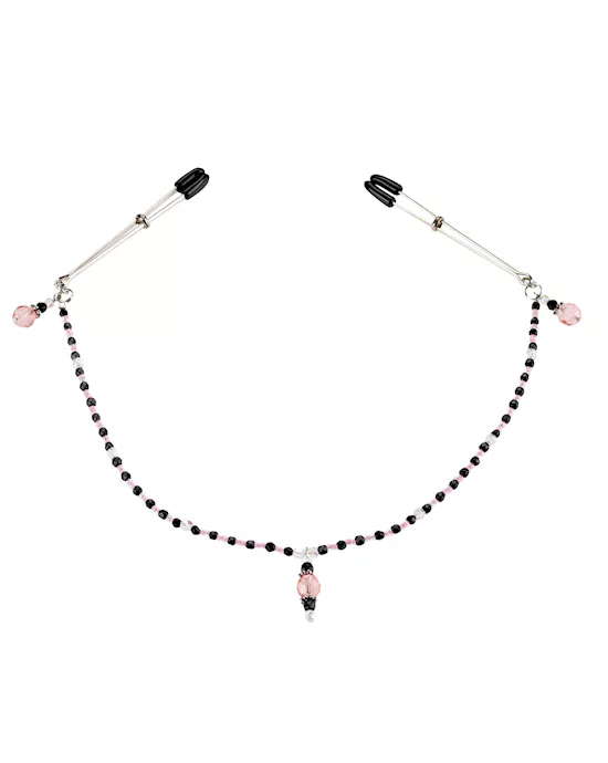Single Strand Beaded Nipple Clamps