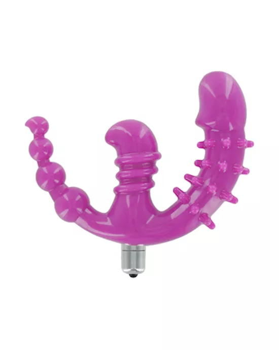 Passionista Vibrating Strapless Strap-On