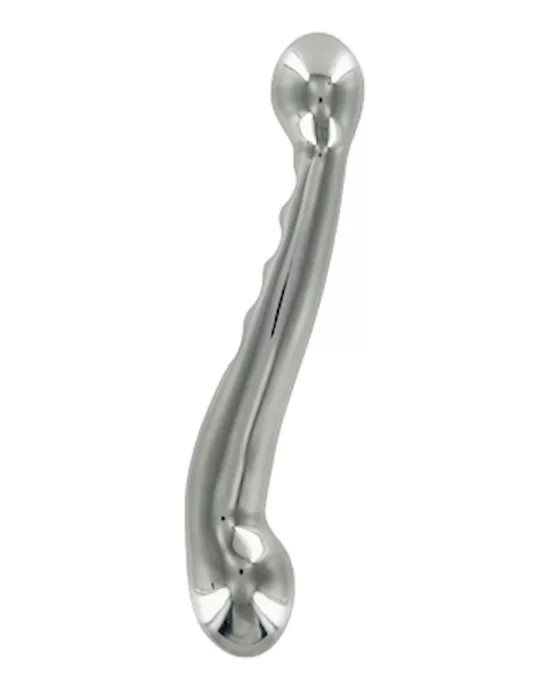 Steel Elegance Dual Dildo