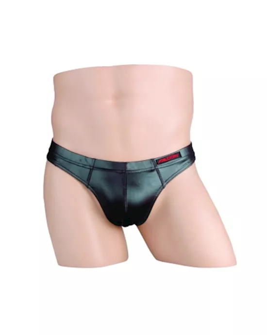 Wet Look Briefs- Large