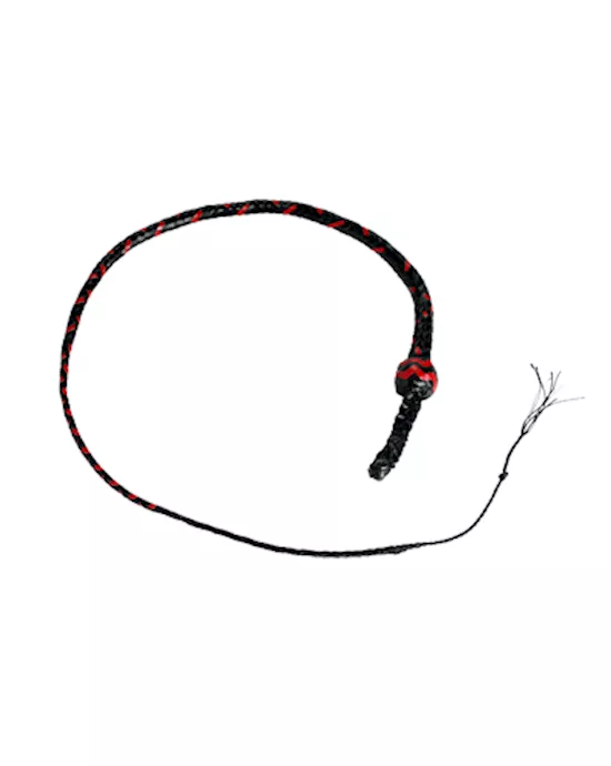 3 Foot Snakewhip 12 Plait Red