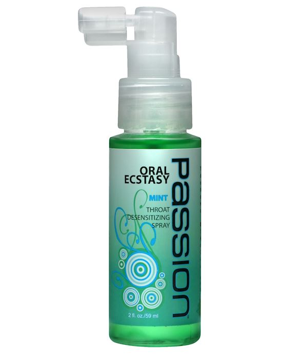Passion Oral Ecstasy Throat Desensitizing Spray 2 Oz