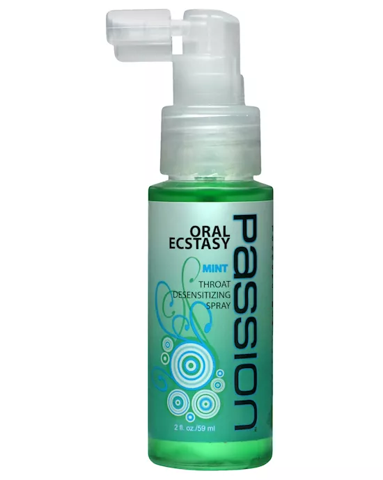Passion Oral Ecstasy Throat Desensitizing Spray 2 oz