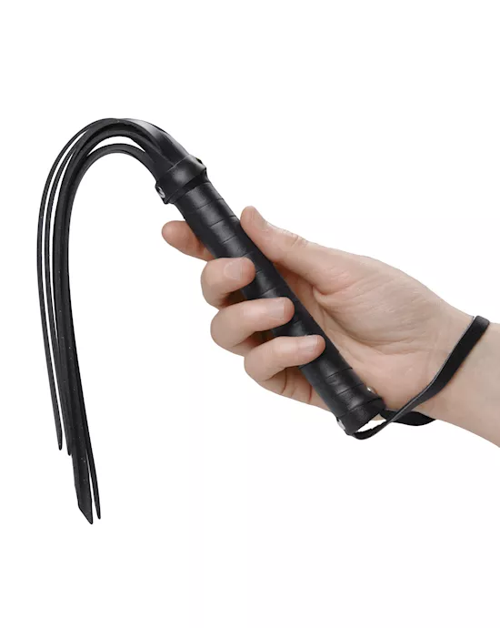 Rubber Strands Hand Flogger