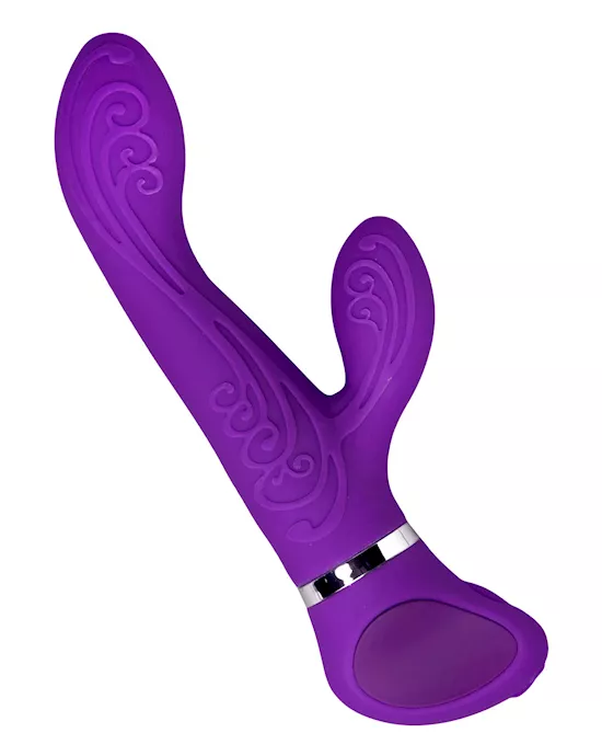 Bordello 10x Ten Mode Dual Stimulator Purple