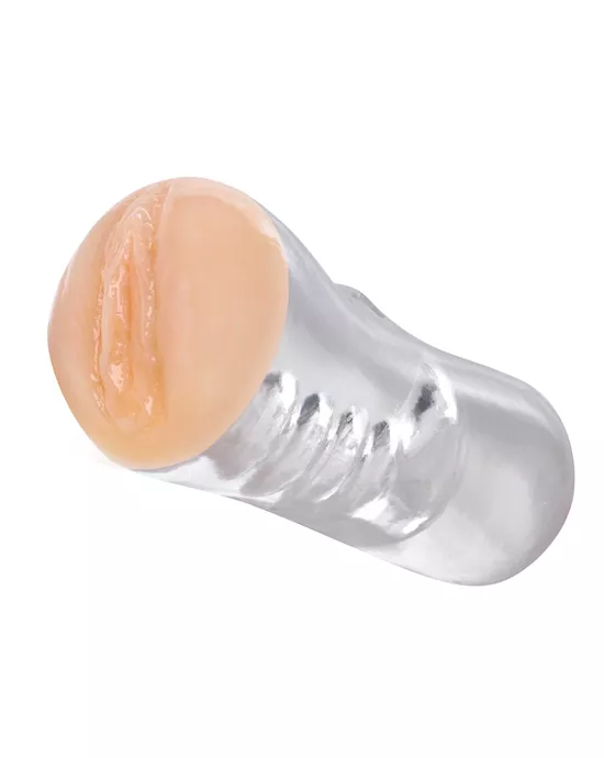 Virgin Vicky See Through Pussy Stroker