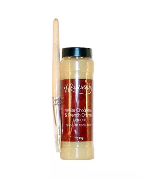 Heavenly Nights Body Paint White Chocolate and French Orange Liqueur