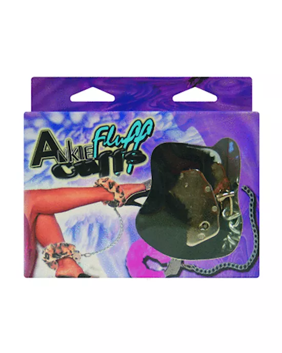 Ankle Fluff Cuffs with Keys