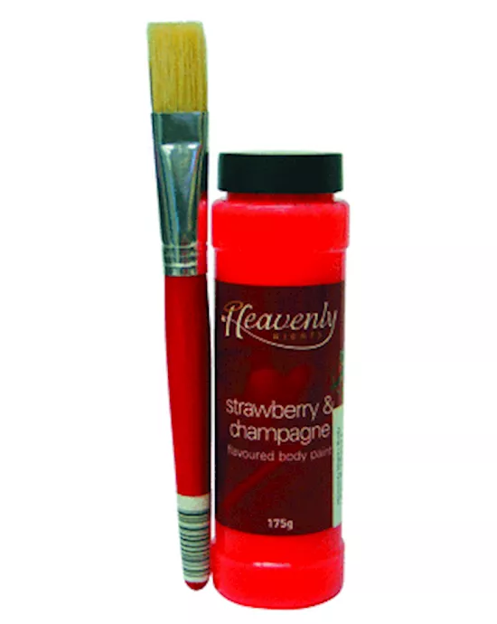 Heavenly Nights Body Paint Strawberry