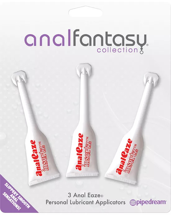 Anal Fantasy Collection Anal Eaze Personal Lubricant Applicators